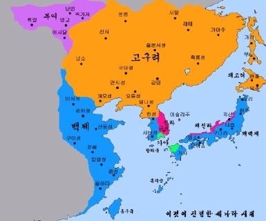삼국시대 지도