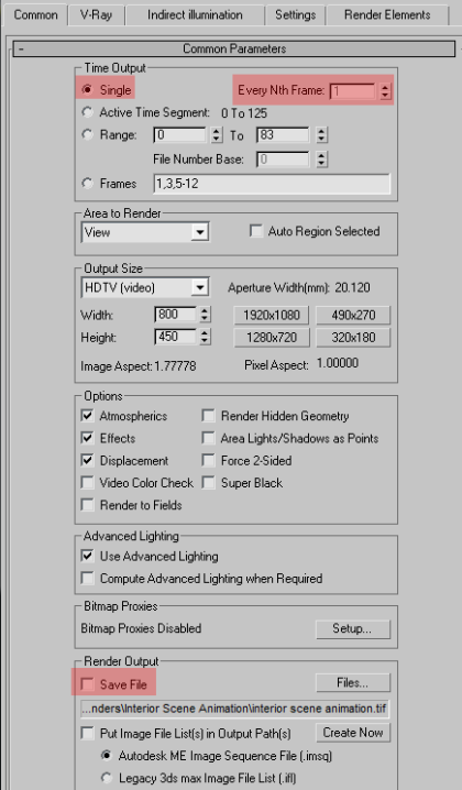 Rendering A Fly Through Animation With V Ray And Backburner Using
