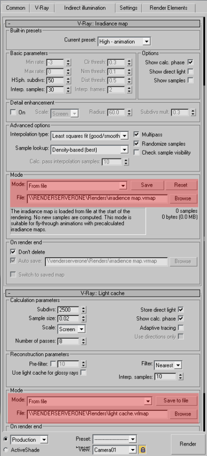 Rendering A Fly Through Animation With V Ray And Backburner Using