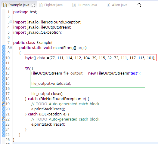 Java 강의60 자바 파일 입출력 4 Fileinputstream Fileoutputstream 네이버 블로그