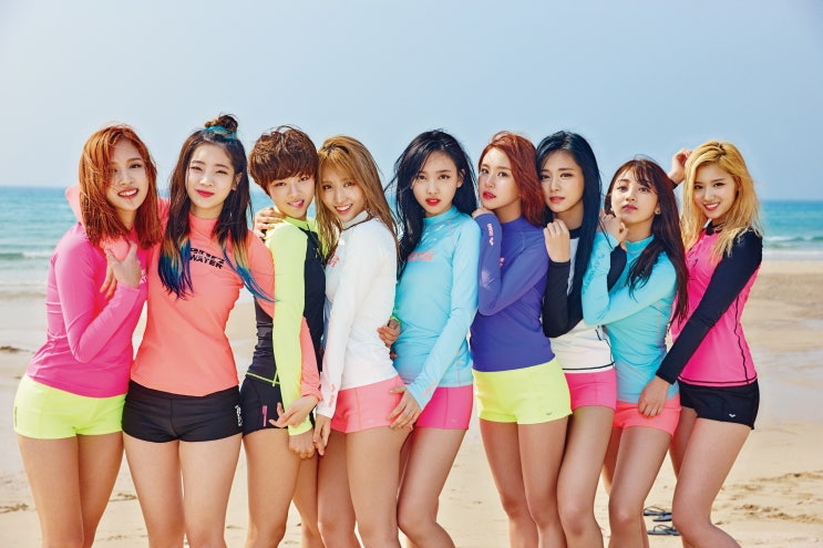 트와이스 아레나 래쉬가드 2016 S/S