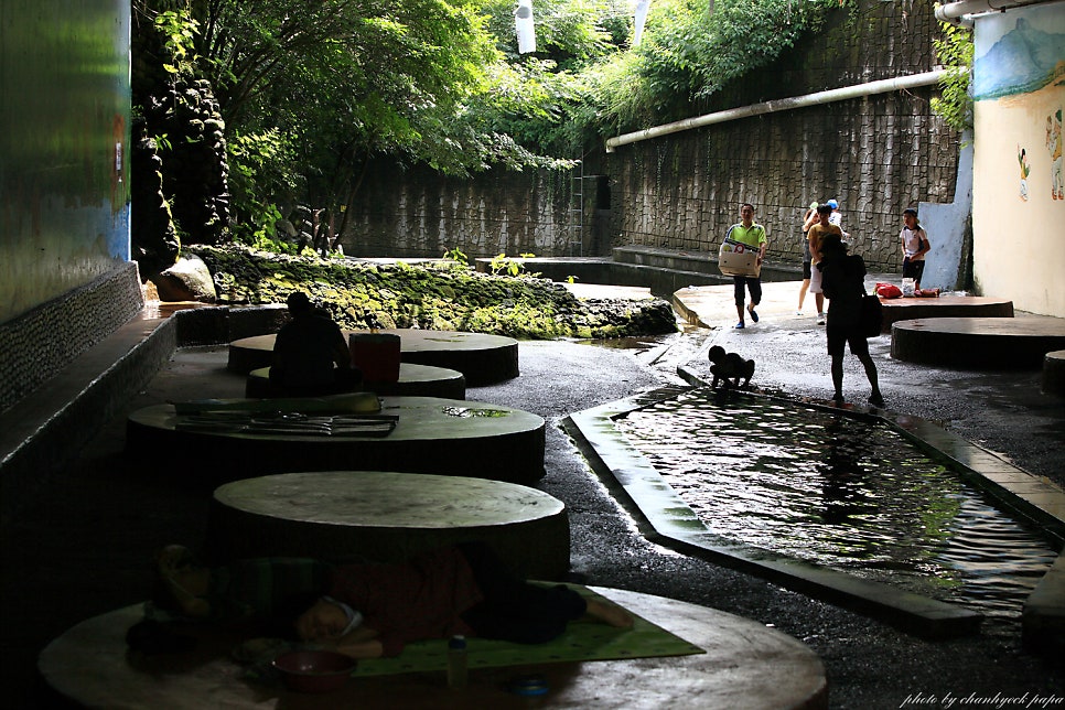 이색 피서지 "제주 용천수"