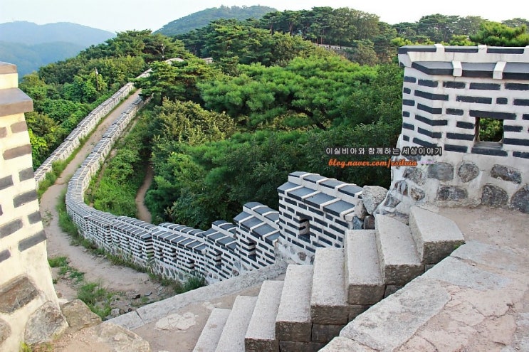 걷기좋은곳 남한산성 둘레길 등산코스 따라 야경(일몰)까지