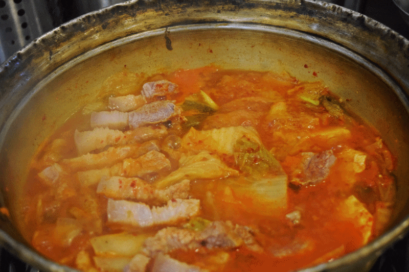 김치찌개에