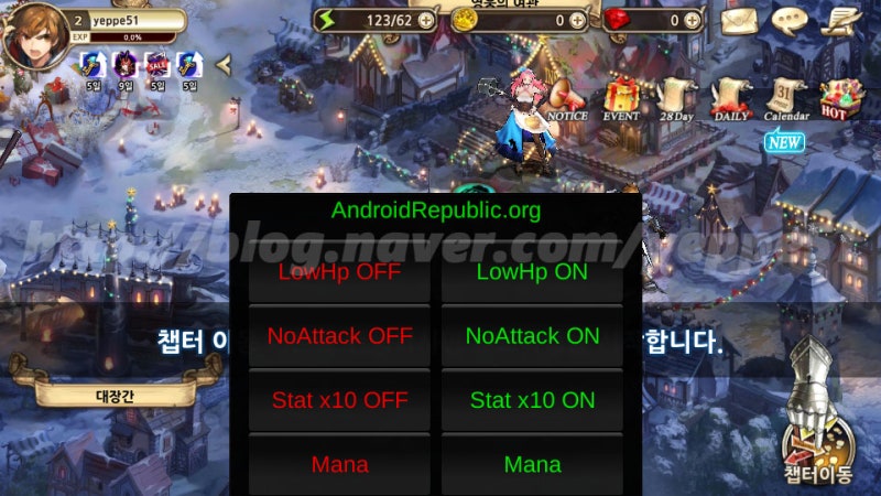 com  kali ini saya akan membagikan game yang sedang terkenal ketika ini dan game  yang Terbar King’s Raid v2.105.1 (Mod Apk) For Android Terbaru