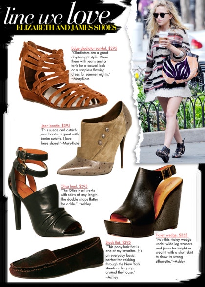 스타일 팁 Elizabeth And James Shoes 메리 케이트 올슨 Mary Kate